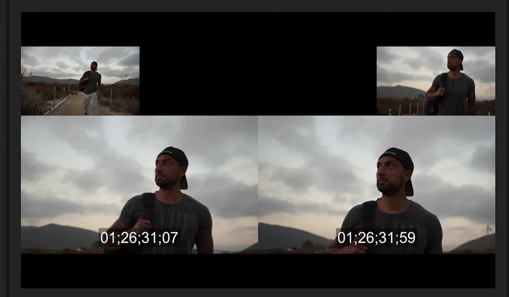premiere pro with jump cuts interface